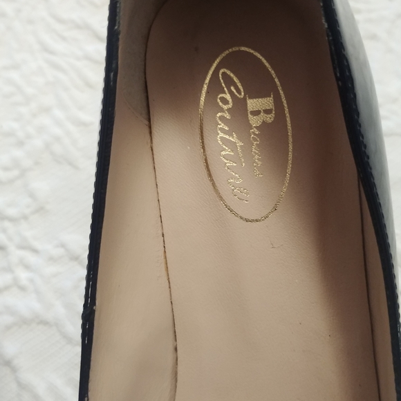 Browns Couture navy blue patent leather shoes - Picture 8 of 13